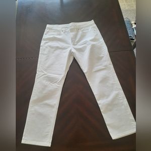 Mens white Perry Ellis Pants